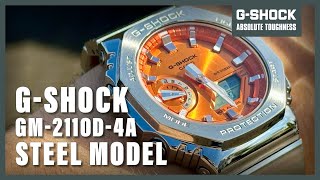 Unboxing The New Casio GShock GM2110D4A [upl. by Qiratla]