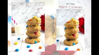 Soft and Chewy MampM Cookies [upl. by Broeker718]