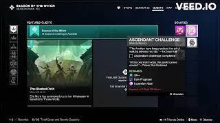 This weeks Ascendant Challenge  Forfeit Shrine 031023  091023 [upl. by Enrique163]