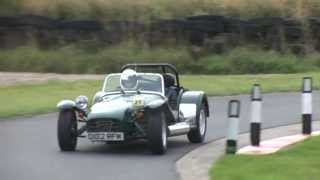 Harewood Hillclimb school Caterham raceline Zetec [upl. by Tisbee]