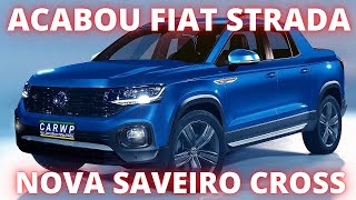 Lançamento PICAPE SAVEIRO CROSS 2023 No Brasil  Concorrente Da FIAT STRADA Cabine Dupla [upl. by Adnawak12]