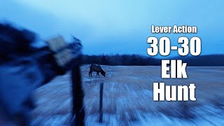 Elk hunt The 3030 puts meat on the table BONUS  monster ammo review [upl. by Dnalyr]