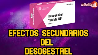 Efectos Secundarios del Desogestrel [upl. by Byran]