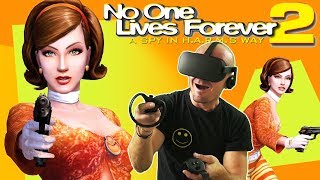 NO ONE LIVES FOREVER 2 VR MOD  NOLF 2 VR Oculus Rift TPCAST Gameplay Part 1 [upl. by Stav479]