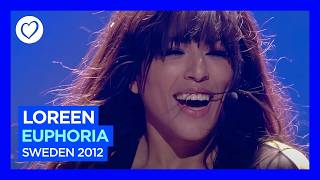 Loreen  Euphoria  Sweden  Eurovision 2012 [upl. by Latonia]