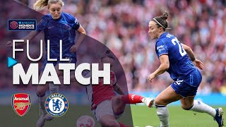 Full Match Arsenal v Chelsea  Barclays WSL 202425 [upl. by Aiekam]