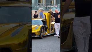 Koenigsegg JESKO Gold 🔥Pooyan Mokhtari koenigsegg jesko gold car [upl. by Siegler]