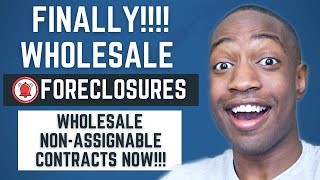 Finally How To Wholesale Foreclosures in Real Estate Wholesaling [upl. by Agon]