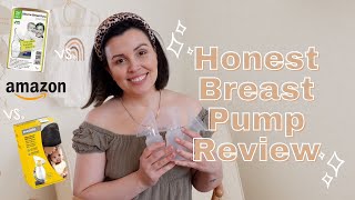 HONEST HAND PUMP REVIEW  HAAKAA VS MEDELA VS AMAZON  SAVE MONEY ON A BREAST PUMP [upl. by Dumah402]