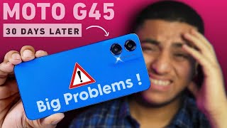 Moto G45 5G Review After 30 Days  2 Major Issues 😰 Budget 5G Phone  better than Moto G64 5G [upl. by Notslah]