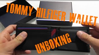 Best Tommy Hilfiger Wallet for Men Unboxing  JOHNSON MINI CC FLAP COIN POCKET [upl. by Odele]