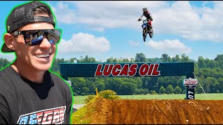 Haiden Deegan Jumps Larocco’s Leap On A 250F  The Deegans [upl. by Kory]