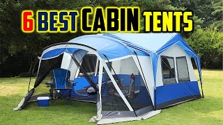 Top 6 Best Cabin Tents Reviews 2024  Best Rated Family Cabin Tents  Best Instant Cabin Tents 2024 [upl. by Navy783]