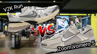 จับ Nike Zoom Vomero 5 Vs V2K run ที่ JD sport รองเท้าที่เค้าว่าใส่แล้วสบายเท้า [upl. by Malory]