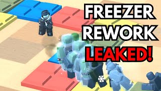 The New Freezer Rework is INSANE SHOWCASE  ANALYSIS  Tower Defense Simulator [upl. by Aneekan]