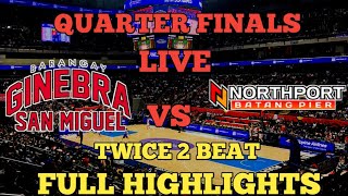 NORTHPORT VS BRGY GINEBRA FULL HIGHLIGHTS  PBA UPDATES  PBA HIGHLIGHTS  PBA LIVE  PBA TODAY [upl. by Romina]