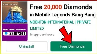 HOW TO GET FREE DIAMONDS USING APP 2022 NEW TRICKS HACK DIAS MOBILE LEGENDS BANG BANG [upl. by Ennaimaj]