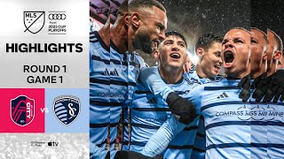 HIGHLIGHTS St Louis CITY SC vs Sporting Kansas City  October 29 2023 [upl. by Susumu137]