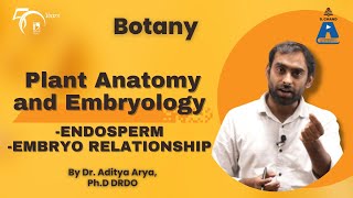 Plant Anatomy and Embryology  Endosperm  Embryo Relationship  S Chand Academy [upl. by Piselli]