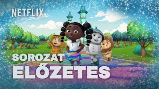 Dee és barátai Óz birodalmában  szinkronos előzetes  Netflix sorozat [upl. by Ecnarf]