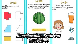 Kunci Jawaban Brain Out Level 81  90 [upl. by Eneiluj871]