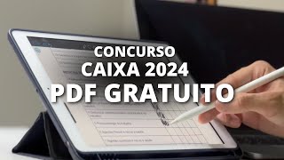 Cronograma Gratuito para o Concurso da Caixa Econômica Federal 2024  Correção de Redação Ilimitada [upl. by Noby761]