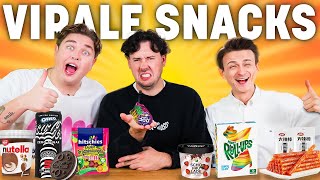 Wir testen VIRALE SNACKS 🤤 TEIL 8 [upl. by Jola]