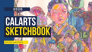 2020 ACCEPTED Calarts Sketchbook [upl. by Marlen]