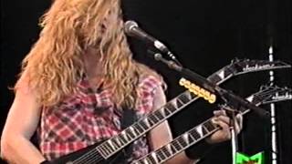 Megadeth  Live In Italy 1992 Full Concert mG [upl. by Tema]