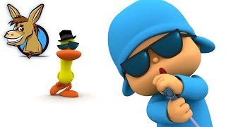 Canciones con Pocoyó  Hola Don Pepito  Pocoyo Disco App [upl. by Yhtommit3]