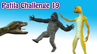 Patila Challenge 19 Patila  Missed The Stranger Funny Gorilla amp Anaconda Animated Short Film [upl. by Oskar188]