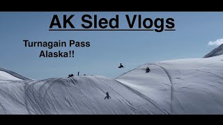 Alaska Sled Vlogs 180ft jump and mini backflips Skidoo Freeride Catalyst 858 [upl. by Seyer]