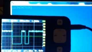 Serial TTL in the DSO nano Oscilloscope [upl. by Ulphi]