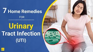 7 Home Remedies for Urinary Tract InfectionUTI  uti urinaryhealth  Credihealth [upl. by Ellene]