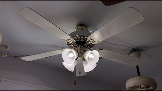 52quot Quorum Classic Ceiling Fan Different Light Kit 1 [upl. by Rhodie]