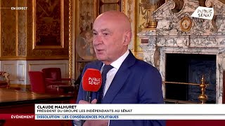 LFI ou RN  quotCe sont tous des totalitaires et des antidémocratesquot alerte Claude Malhuret [upl. by Tatia]