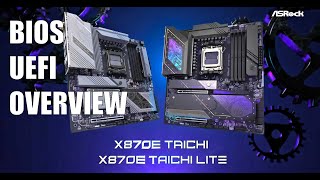 X870E Taichi UEFI Bios Overview [upl. by Matthews]