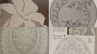 crochet doily patterns tutorialTable napkin pattern Sterilizationcrochet table runner [upl. by Crowley]