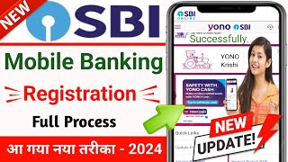 SBI Mobile Banking Activation Latest Process 2024  How to login yono sbi app 2024SSM Smart Tech [upl. by Nagah532]