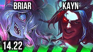 BRIAR vs KAYN JGL  KR Master  1422 [upl. by Jaal510]