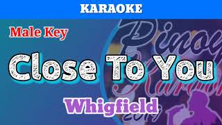 Close To You by Whigfield Karaoke  Male Key [upl. by Naldo]