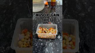 muscle gain diet  diet musclegain shorts [upl. by Alleahcim356]