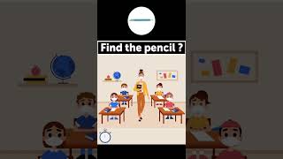 Where is Pencil  IQ TEST  Malayalam Riddles Brain Test Detective Riddles shorts viral [upl. by Nylesor638]