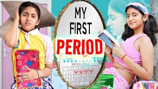 My FIRST PERIOD Story  Girls In PERIODS  Expectations Vs Reality  MyMissAnand [upl. by Assenat]