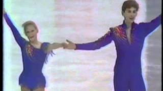 1984 Winter Olympics  Pairs Figure Skating Free Skate  Part 6  Watson amp Lancon [upl. by Ahkos]