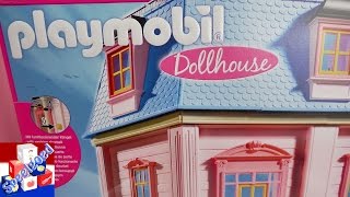 Playmobil Dollhouse 5303 Romantisch poppenhuis in roze  Unboxing  Poppenhuis [upl. by Sweeney]