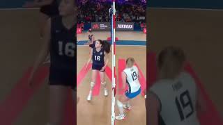 HIGHLIGHTS VNL ITA vs USA 🇮🇹 🆚🇺🇸 volleyball volley italy [upl. by Grof350]