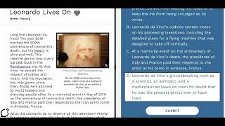 “ Leonardo Lives On” Achieve 3000 answers [upl. by Gerita56]