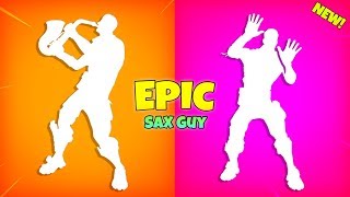 These NEW Fortnite EMOTES are INSANE Epic Sax Guy [upl. by Arne]