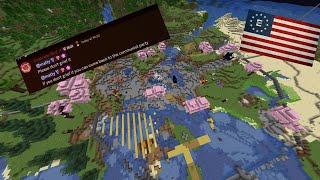 2b2t spreading democracy with the enclave by griefing a communist party base [upl. by Yecnahc]